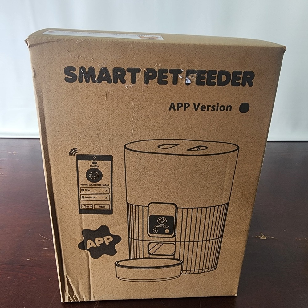 Smart Pet Feeder Cat Dog Digital‎ Panel Verion With Camera